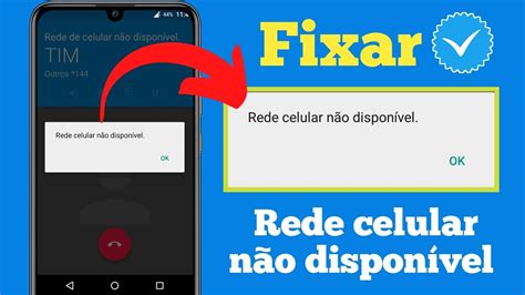 Como Consertar Erro Celular N O Registrado Na Rede Como Corrigir A