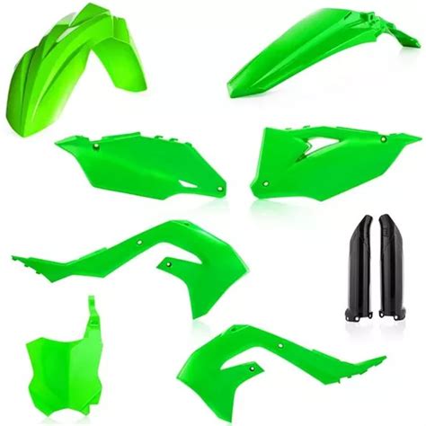 Kit Plastico Kxf Kxf Acerbis Verde Fluor