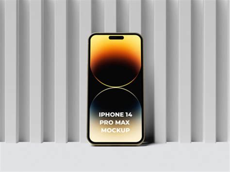 iPhone 14 Pro Free PSD Mockup | The Free Mockup