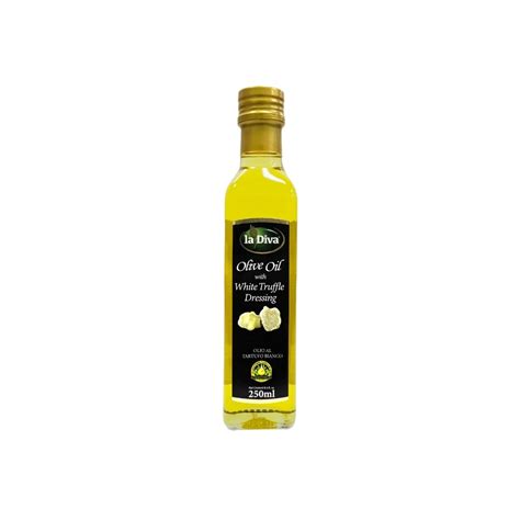 Ladiva Olive Oil With White Truffle Dressing Ml Italy Halal