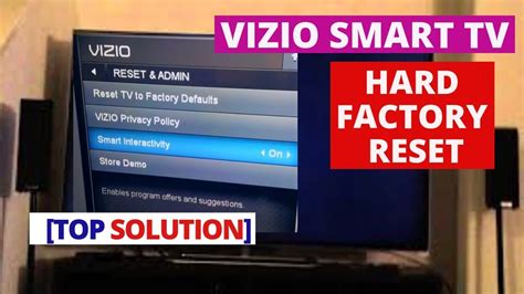 Reset Vizio Tv To Factory Default