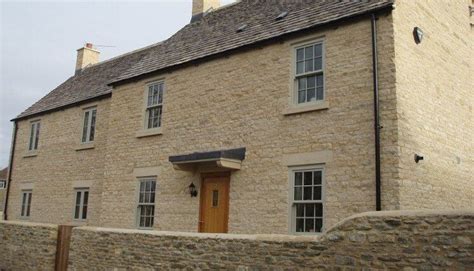 Golden Cream Real Cotswold Building Stone Stone Walling