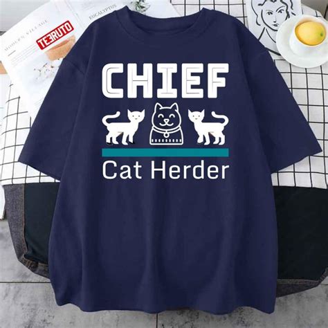 Chief Cat Herder Unisex T-Shirt - Teeruto