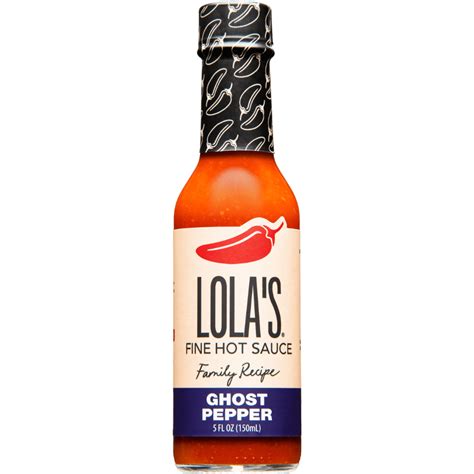 Lola S Fine Hot Sauce Ghost Pepper 5oz Walmart