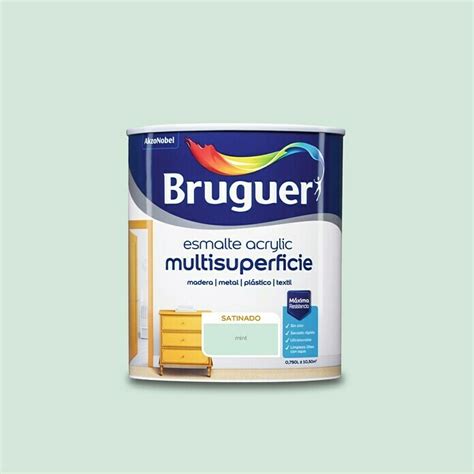 Bruguer Esmalte De Color Acrylic Multisuperficie Mint Ml