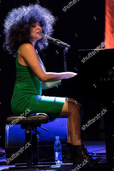 American Singer Pianist Kandace Springs Performs Editorial Stock Photo