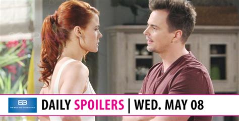 The Bold And The Beautiful Spoilers For Wednesday May 8 2019