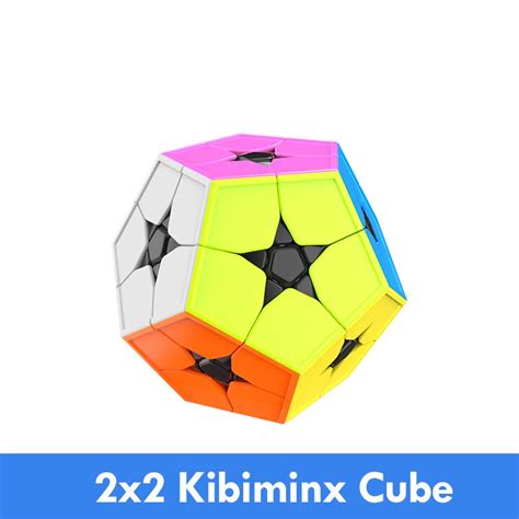 Moyu Cubing Classroom Meilong 2x2 Kibiminx Stickerless Magic Cube 12