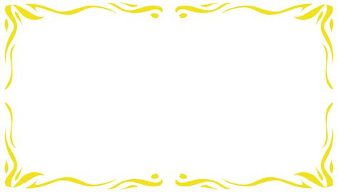 Yellow abstract frame border vintage illustration background 20764928 ...