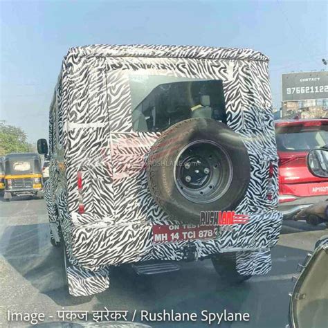 2022 Force Gurkha 5 Door Spied 3rd Row Captain Seats 6 Seater Thar Rival