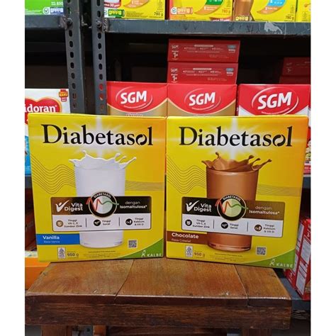 Jual Diabetasol Coklat Vanila Gr Shopee Indonesia