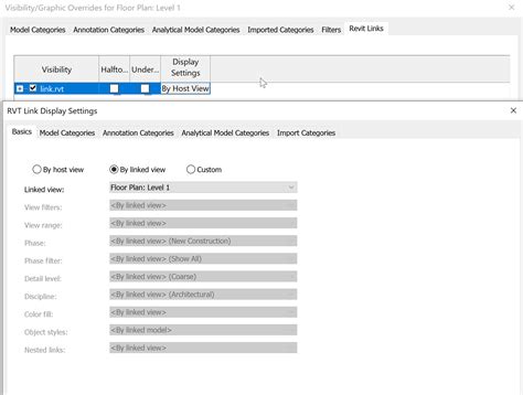 Configura Es De Visibilidade De V Nculos De Transfer Ncia Entre