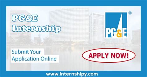 PGE Internship for High School Students & College Program