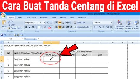 Cara Menghitung Jumlah Centang Di Excel Mobile Legends