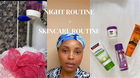 A Quick Night Routine Skincare Routine South African Youtube Youtube