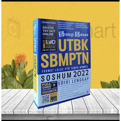 Jual Strategi Sukses Sbmptn Utbk Soshum Saintek Shopee