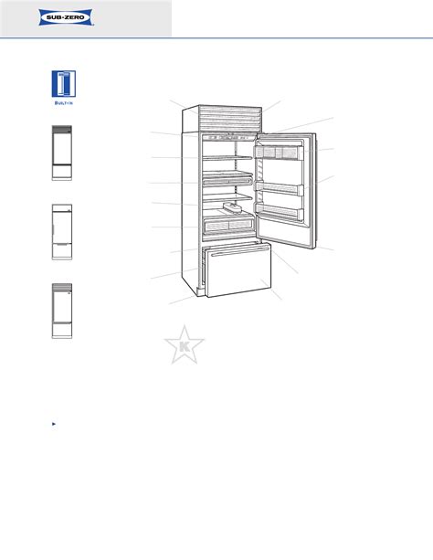 Sub Zero 611 Ps User Manual