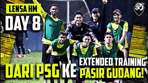 Extended Training Harimau Malaya Dari Psg Ke Pasir Gudang Youtube