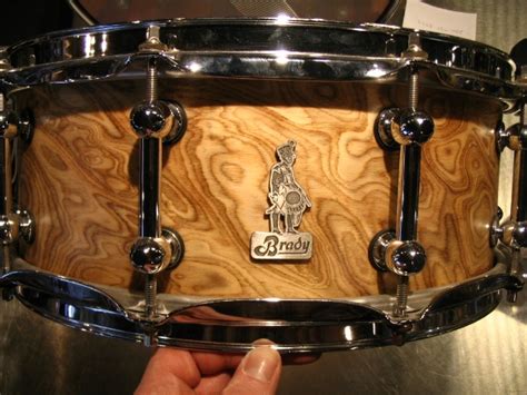 BRADY Jarrah Ply Wandoo Burl Snare Drum At Just Drums In Toronto