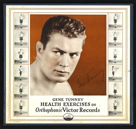 Lot Detail Gene Tunney Health Exercises On Orthophonic Victor