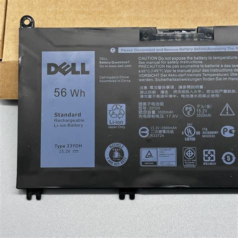 Dell Ydh V Wh Li Ion Battery For Dell Inspiron For Sale Online