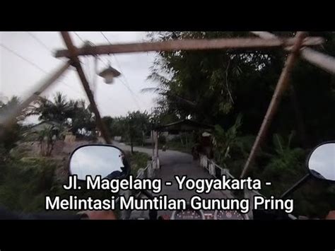 ASMR MOTO VLOG Walking Around Jl Magelang Yogya Sore Hari