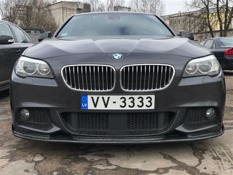 5 Ser F10 F11 10 17 M Pack Priekšējais Spoileris Carbon In Uzlikas Lūpas Spoileri Buy