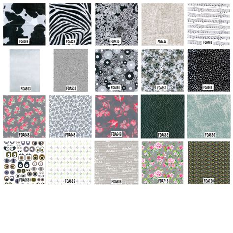 Decopatch Decoupage Printed Paper Black And White Patterns Ebay