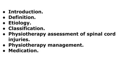 Spinal Cord Injury Pptx