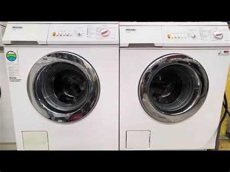 Miele Allwater 380v W913 Wash Action YouTube