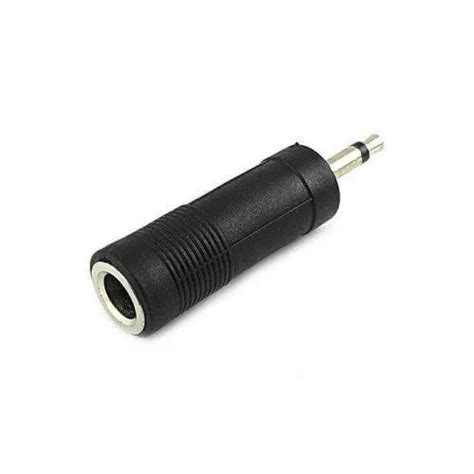 Adaptor Jack Mm Tata Jack Mm Mama Model Negru Pentru Sisteme