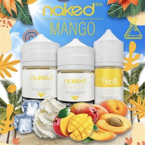 Jual Naked Amazing MANGO ICE 3mg 60ml USA Premium US 100 Di Lapak