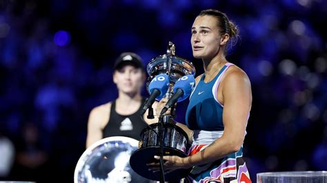 Aryna Sabalenka relieved to clinch maiden Grand Slam with Australia ...