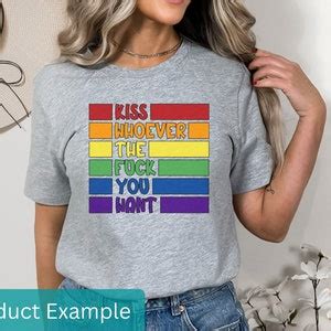 Kiss Whoever The Fuck You Want SVG LGBT Pride Svg Rainbow Pride Png Gay Pride Svg Lesbian