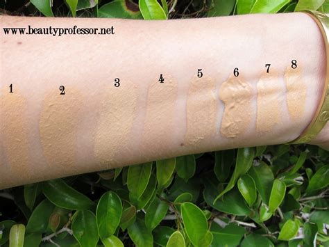 Miscellaneous Foundation Swatches Round II - Beauty Professor