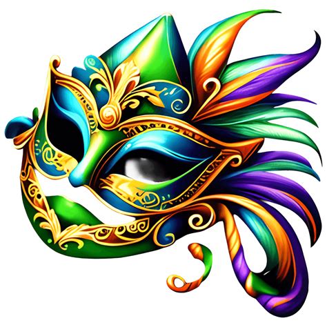 Mardi Gras Mask Rectangle Magnet Fantasy Design Creative Fabrica