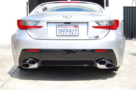 Invidia Q300 Cat-Back Exhaust 2014-2016 Lexus RCF (Quad Titanium tips ...