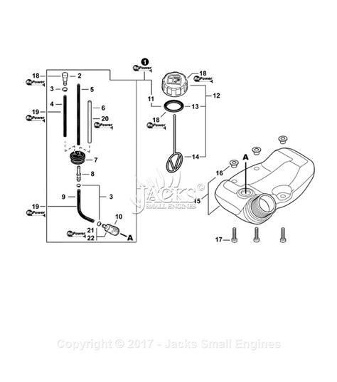 Echo SRM 225 S N T74514001001 T74514999999 Parts Diagram For Fuel System