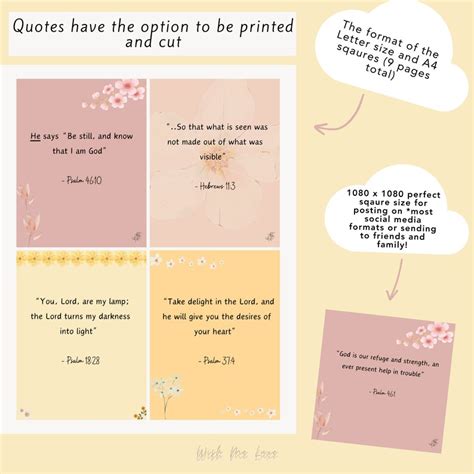 Daily Bible Scripture Cards Encouraging Affirmation Cards Kjv Bible