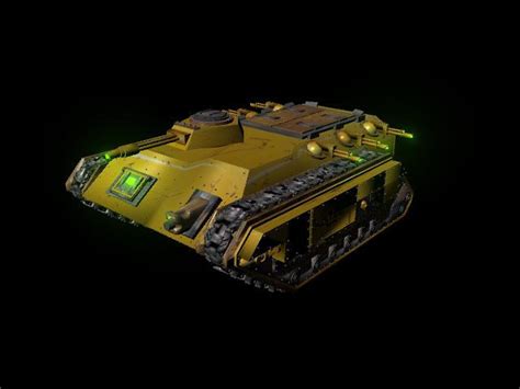 Warhammer 40k Chimera Tank by FuzzyEye on DeviantArt