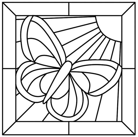 Butterfly 1 Stained Glass Patterns Free Stained Glass Butterfly Stained Glass Quilt