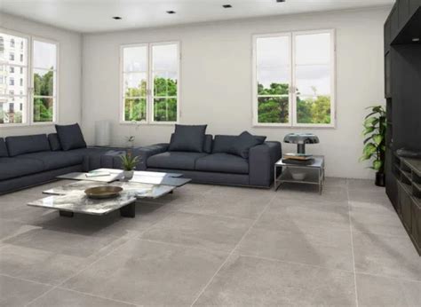 Porcelanato Ilva 90x90 Grani Grigio nat 2º cal Foschia