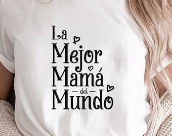 La Mejor Madrina Del Mundo Svg Madrina Svgmadrina Shirt Etsy