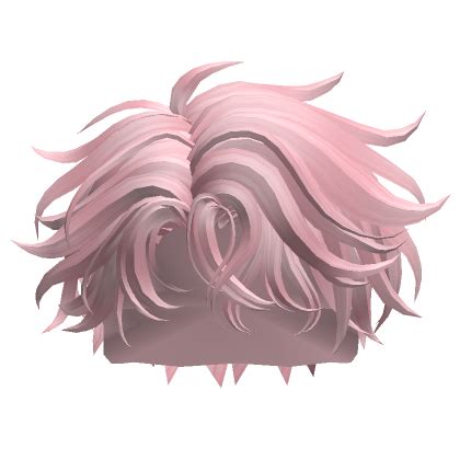 Medium Length Messy Hair Pink Roblox Item Rolimon S