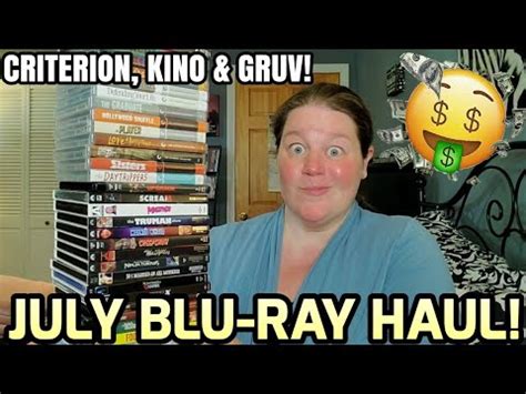 JULY 2023 BLU RAY HAUL Criterions Kino Lorber And Gruv YouTube