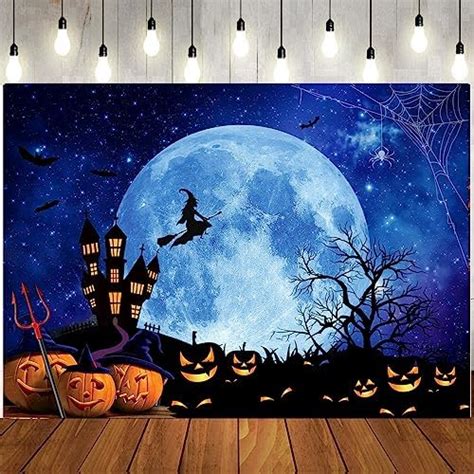 Amazon LTLYH 7x5ft Halloween Backdrop Halloween Large Moon