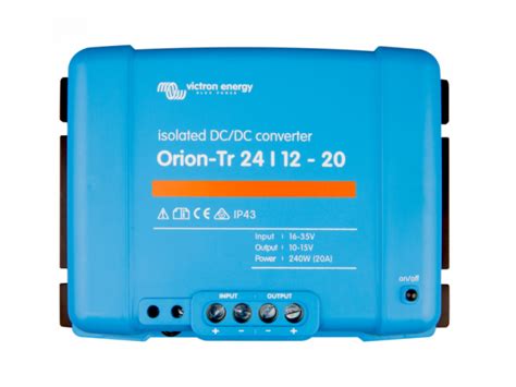 Victron Energy Orion Tr 24 12 20a 240w Konvertör Galvanik