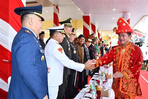 Danlantamal I Hadiri Upacara Hari Lahir Pancasila Tahun