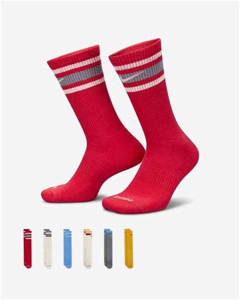 Nike Everyday Plus Cushioned Crew Socks 6 Pairs Nike CH