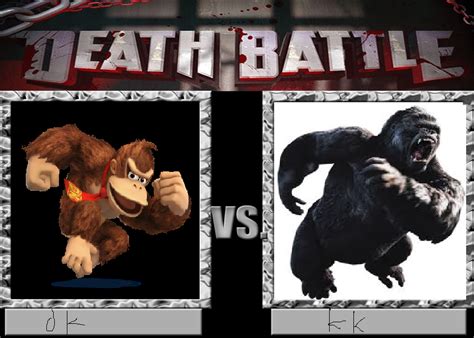 Death Battle Donkey Kong Vs King Kong by masonartcarr on DeviantArt